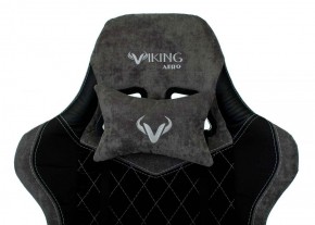 Кресло игровое Бюрократ VIKING 7 KNIGHT B FABRIC черный в Кировграде - kirovgrad.ok-mebel.com | фото 7