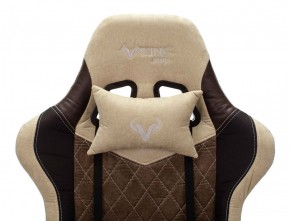 Кресло игровое Бюрократ VIKING 7 KNIGHT BR FABRIC коричневый/бежевый в Кировграде - kirovgrad.ok-mebel.com | фото 6