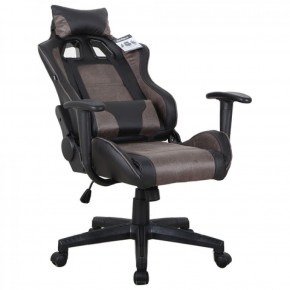 Кресло компьютерное BRABIX "GT Racer GM-100" (черное/коричневое) 531819 в Кировграде - kirovgrad.ok-mebel.com | фото 4