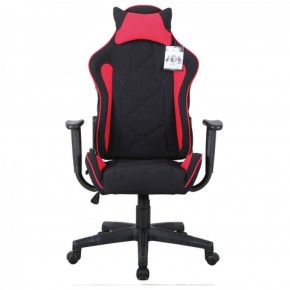 Кресло компьютерное BRABIX GT Racer GM-101 + подушка (ткань) черное/красное (531820) в Кировграде - kirovgrad.ok-mebel.com | фото 3