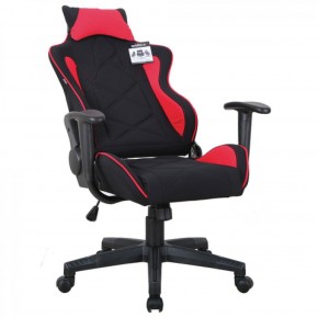 Кресло компьютерное BRABIX GT Racer GM-101 + подушка (ткань) черное/красное (531820) в Кировграде - kirovgrad.ok-mebel.com | фото 4