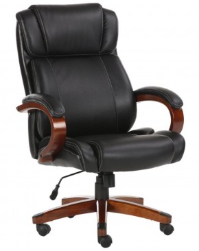 Кресло офисное BRABIX PREMIUM "Magnum EX-701" (дерево, рециклированная кожа, черное) 531827 в Кировграде - kirovgrad.ok-mebel.com | фото