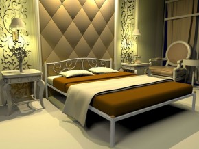 Кровать Ангелина 1800*2000 (МилСон) в Кировграде - kirovgrad.ok-mebel.com | фото