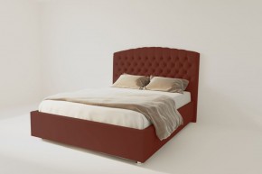 Кровать Берлин без основания 900 (велюр бордо) в Кировграде - kirovgrad.ok-mebel.com | фото