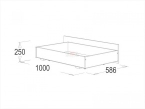 Кровать двойная Ольга 1Н + 2-а ящика (1200*2000) в Кировграде - kirovgrad.ok-mebel.com | фото 3