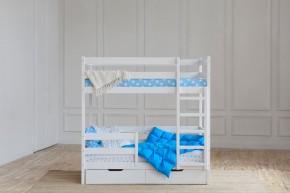 Кровать двухъярусная без крыши 80*190 Белый в Кировграде - kirovgrad.ok-mebel.com | фото 4