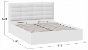 Кровать двуспальная Агата с ПМ Тип 1 в Кировграде - kirovgrad.ok-mebel.com | фото 4