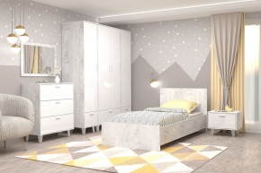 Кровать Эго арт. 032 (900*2000) Бетон светлый в Кировграде - kirovgrad.ok-mebel.com | фото 2