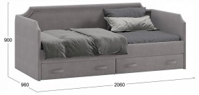 Кровать Кантри ТД-308.12.02 в Кировграде - kirovgrad.ok-mebel.com | фото 3