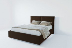 Кровать Корсика с ПМ 800 (экокожа коричневая) в Кировграде - kirovgrad.ok-mebel.com | фото 2