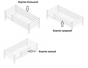 Кровать одноярусная Сонечка (800*1900) модульная в Кировграде - kirovgrad.ok-mebel.com | фото 3