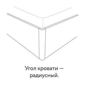 Кровать "Сандра" БЕЗ основания 1200х2000 в Кировграде - kirovgrad.ok-mebel.com | фото 3