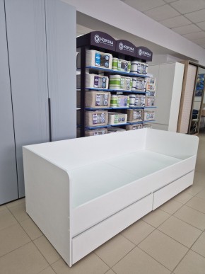 Кровать с 2 ящиками "Бьянко" 800х2000 в Кировграде - kirovgrad.ok-mebel.com | фото 2