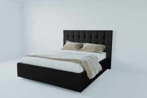 Кровать Венеция с ПМ 800 (экокожа кольт ч) в Кировграде - kirovgrad.ok-mebel.com | фото 2
