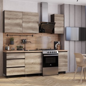 Кухня Энигма 1.6 м (венге/дуб каньон) в Кировграде - kirovgrad.ok-mebel.com | фото