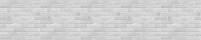 Кухонный фартук 610х3000х1,5 (композит) КМ Кирпич серый в Кировграде - kirovgrad.ok-mebel.com | фото