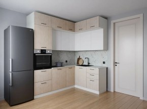 Кухонный гарнитур Демо 2200*1700 (Стол. 38мм) в Кировграде - kirovgrad.ok-mebel.com | фото