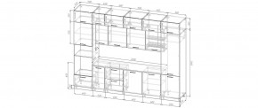 Кухонный гарнитур Элеганция  3400 (Стол. 38мм) в Кировграде - kirovgrad.ok-mebel.com | фото 2