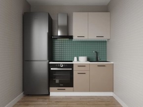 Кухонный гарнитур Каппучино 1600 (Стол. 38мм) в Кировграде - kirovgrad.ok-mebel.com | фото