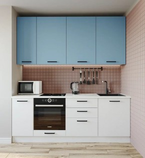 Кухонный гарнитур Капри 2200 h950 (Стол. 38мм) в Кировграде - kirovgrad.ok-mebel.com | фото