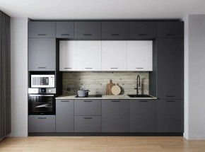 Кухонный гарнитур Меренга 3400 (Стол. 26мм) в Кировграде - kirovgrad.ok-mebel.com | фото