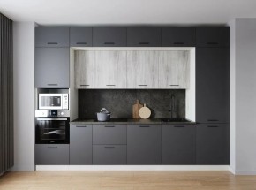 Кухонный гарнитур Санторини 3400 (Стол. 26мм) в Кировграде - kirovgrad.ok-mebel.com | фото
