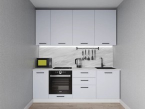 Кухонный гарнитур Смоки 2200 h950 (Стол. 38 мм) в Кировграде - kirovgrad.ok-mebel.com | фото