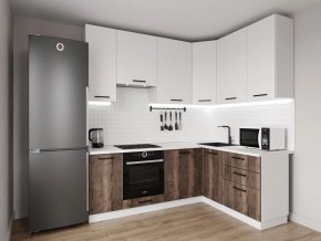 Кухонный гарнитур Старое Дерево 2200*1600 h950 (Стол. 26мм) в Кировграде - kirovgrad.ok-mebel.com | фото