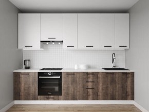 Кухонный гарнитур Старое Дерево 3000 h950 (Стол. 38мм) в Кировграде - kirovgrad.ok-mebel.com | фото