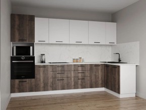 Кухонный гарнитур Старое Дерево 3200*1400 (Стол. 26мм) в Кировграде - kirovgrad.ok-mebel.com | фото