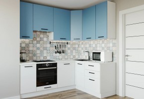 Кухонный гарнитур угловой Капри 2200х1600 h950 (Стол. 38мм) в Кировграде - kirovgrad.ok-mebel.com | фото