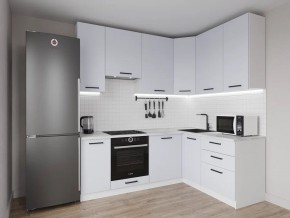 Кухонный гарнитур угловой Смоки 2200*1600 h950 (Стол. 26мм) в Кировграде - kirovgrad.ok-mebel.com | фото