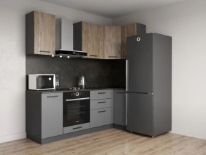 Кухонный гарнитур Умбра 2200*1000 (Стол. 26мм) в Кировграде - kirovgrad.ok-mebel.com | фото