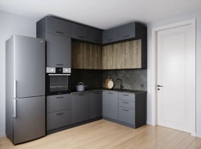 Кухонный гарнитур Умбра 2200*1700 (Стол. 38мм) в Кировграде - kirovgrad.ok-mebel.com | фото