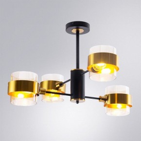Люстра на штанге Arte Lamp Carlo A8205SP-4BK в Кировграде - kirovgrad.ok-mebel.com | фото 2