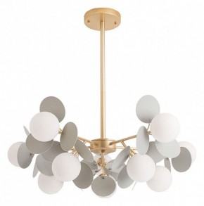 Люстра на штанге Arte Lamp Peacock A1369SP-10GY в Кировграде - kirovgrad.ok-mebel.com | фото