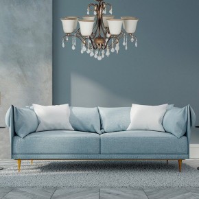 Люстра на штанге Arti Lampadari Borgese Borgese E 1.1.8.602 GB в Кировграде - kirovgrad.ok-mebel.com | фото 2