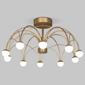 Люстра на штанге Eurosvet Ragno 90031/10 LED золото в Кировграде - kirovgrad.ok-mebel.com | фото