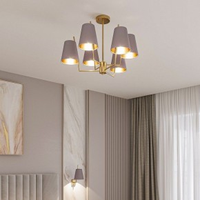 Люстра на штанге Eurosvet Topanga 60173/6 латунь в Кировграде - kirovgrad.ok-mebel.com | фото 3