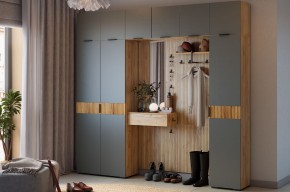 МЕБЕЛЬСОН К12 Прихожая (графит) в Кировграде - kirovgrad.ok-mebel.com | фото