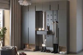 МЕБЕЛЬСОН К32 Прихожая (графит) в Кировграде - kirovgrad.ok-mebel.com | фото