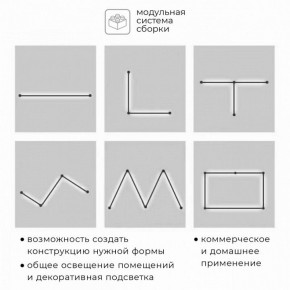 Модульный светильник Imex Thin & Smart IL.0060.5000-1000-BK в Кировграде - kirovgrad.ok-mebel.com | фото 3