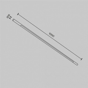 Модульный светильник Maytoni Basis C100CL-L1000-24W3-6K-BS в Кировграде - kirovgrad.ok-mebel.com | фото 6