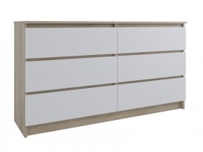 МОРИ МК 1380.6 Комод (Дуб Сонома/Белый) в Кировграде - kirovgrad.ok-mebel.com | фото