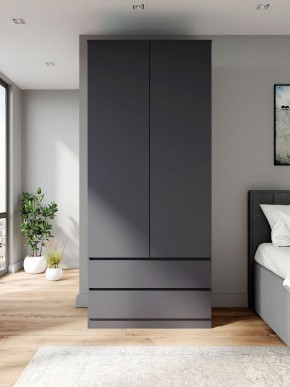 МОРИ МШ 900.2 Шкаф (графит) в Кировграде - kirovgrad.ok-mebel.com | фото 3