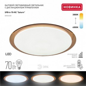 Накладной светильник Эра Классик SPB-6-70-RC Saturn (B) в Кировграде - kirovgrad.ok-mebel.com | фото 2