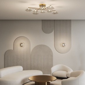 Накладной светильник Eurosvet Ripple 50389/1 LED латунь в Кировграде - kirovgrad.ok-mebel.com | фото 2