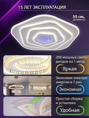 Накладной светильник Natali Kovaltseva PALACE LED LAMPS 81111/4C в Кировграде - kirovgrad.ok-mebel.com | фото 4