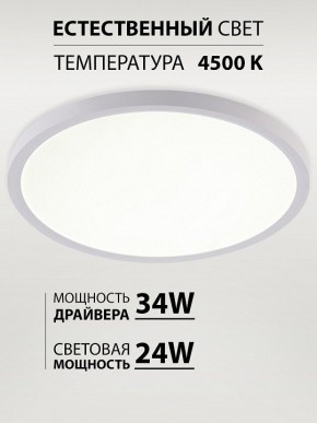 Накладной светильник Natali Kovaltseva PLAIN LED LAMPS 81113/3C в Кировграде - kirovgrad.ok-mebel.com | фото 3