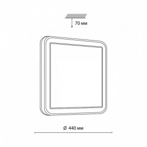 Накладной светильник Sonex Akuna 7621/DL в Кировграде - kirovgrad.ok-mebel.com | фото 8